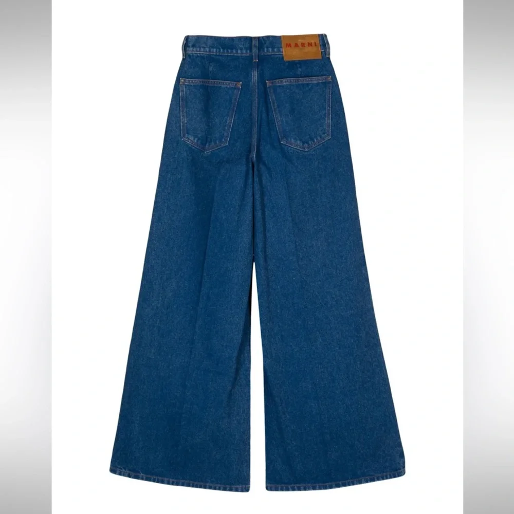 Marni Deep Blue Organic Cotton Denim Jeans